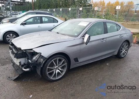 2023 Genesis G70 2.0T Rwd from USA, damaged, VIN KMTG34TAXPU125206